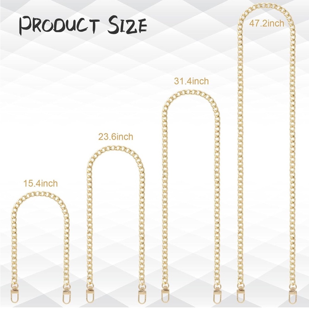 Chains Iron Replacement Flat different sizes - Picture 2 of 4